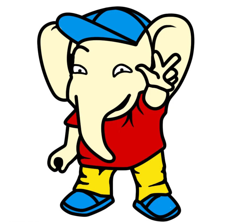 Фото слонёнка Денди (взято из интернета)