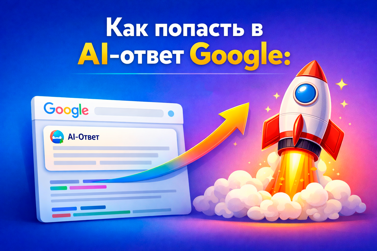 Почему ваш сайт не попадает в AI-ответ Google
