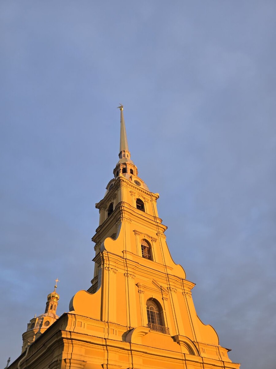 Петропавловка, шпиль главного храма