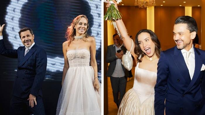 Самые красивые свадьбы 2025 года — чем нас удивили отечественные звёзды во время бракосочетания? Обложка © Instagram (признан экстремистской организацией и запрещён на территории Российской Федерации) / zoi.futs, viktoriadaineko