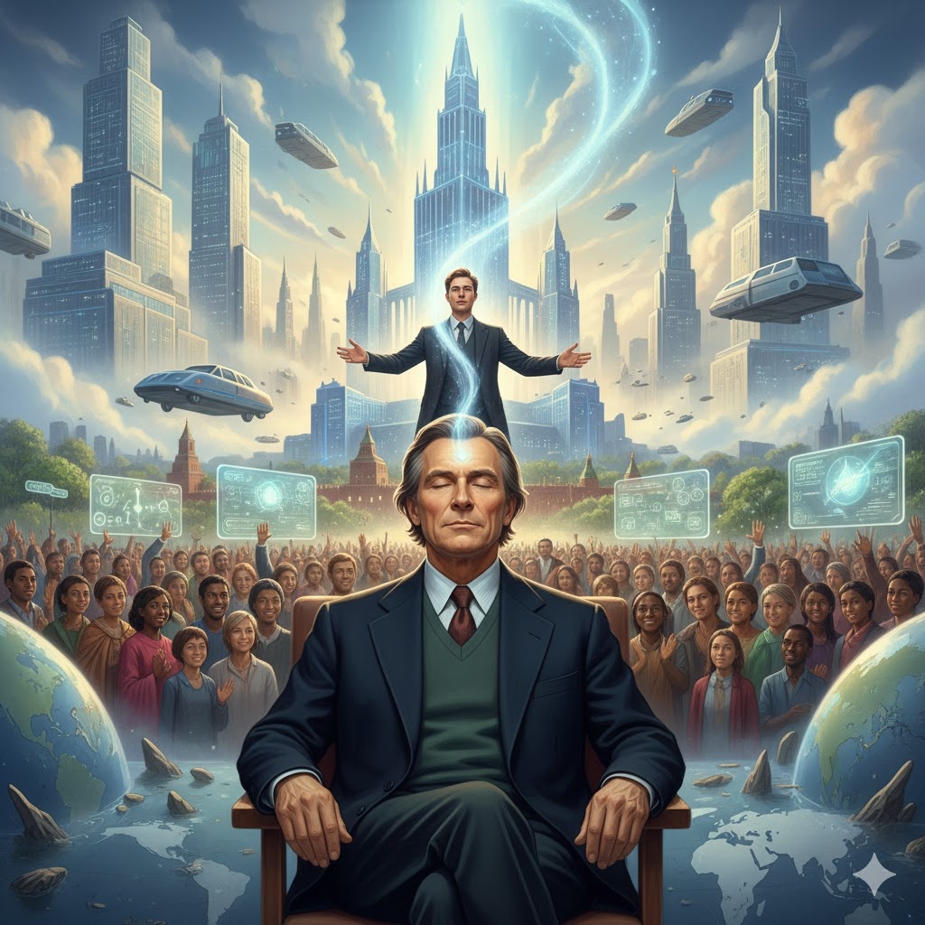 "Спящий пророк", иллюстрация создана сетью Джемини