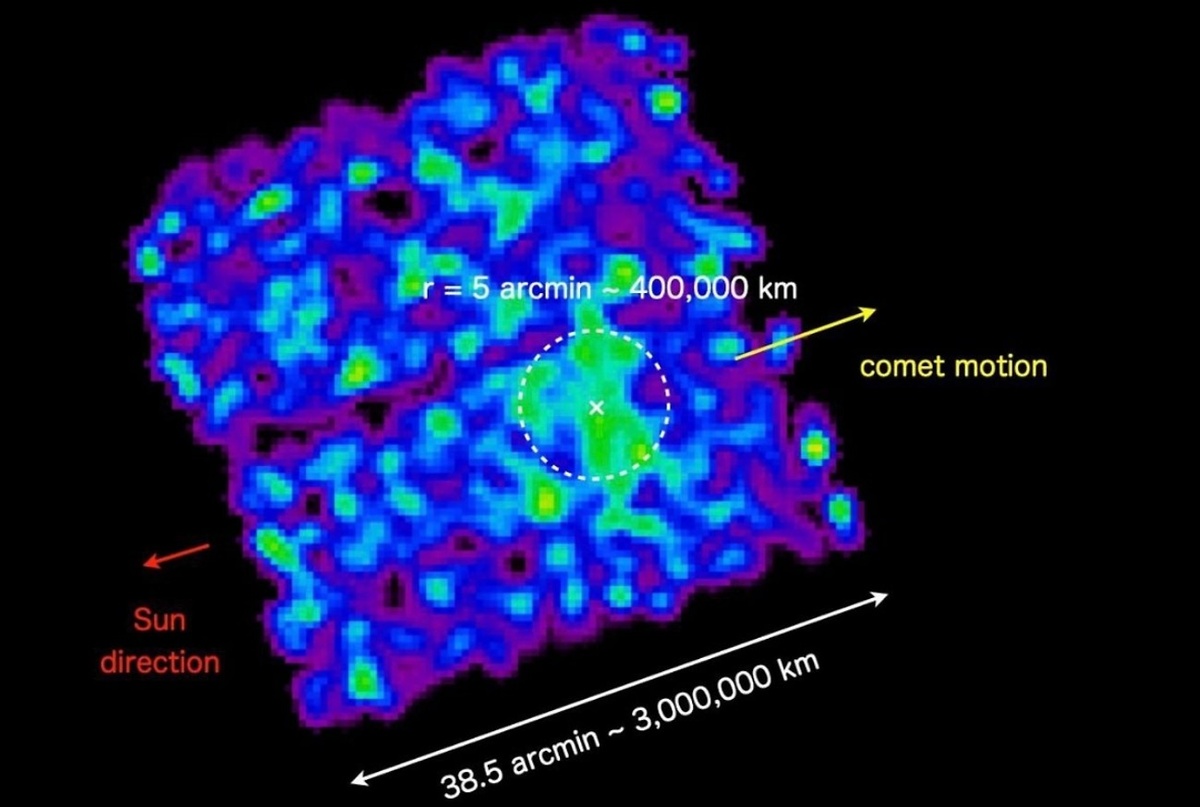 Изображение: Снимок «корабля пришельцев». Фото © Х XRISM