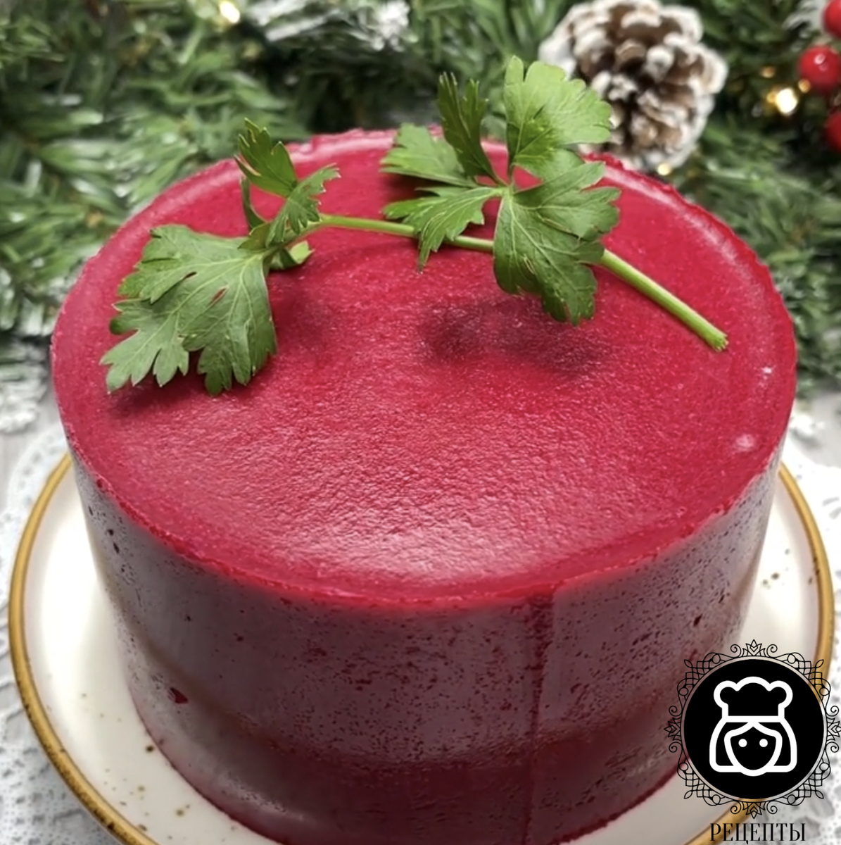 Селёдочный чизкейк