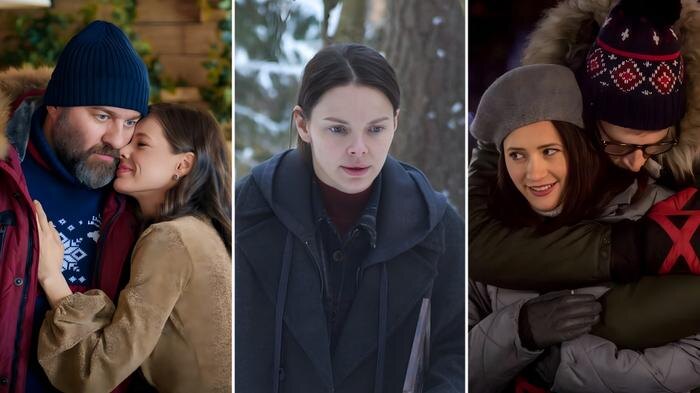Подборка сериалов с зимней атмосферой, здесь 5 русских и 2 скандинавских. Обложка © Кадр из фильма «Полярный», режиссёр Михаил Старчак и др./ Kinopoisk, © Кадр из фильма «Новогодний экспресс», режиссёр Дмитрий Булин / Kinopoisk, © Кадр из фильма «Тоннель», режиссёр Флюза Фархшатова / Kinopoisk