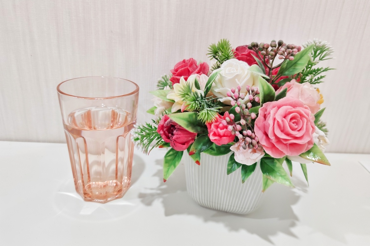 Мой любимый стакан для воды (Икея), он на 300-350 мл💕