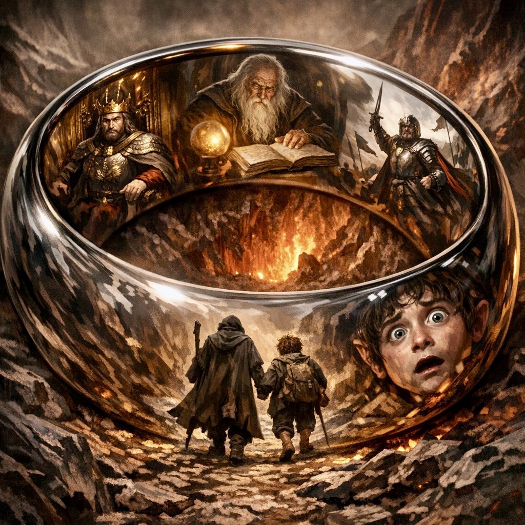 Книга «Властелин колец» Дж. Р. Р. Толкина / Война за душу Мира