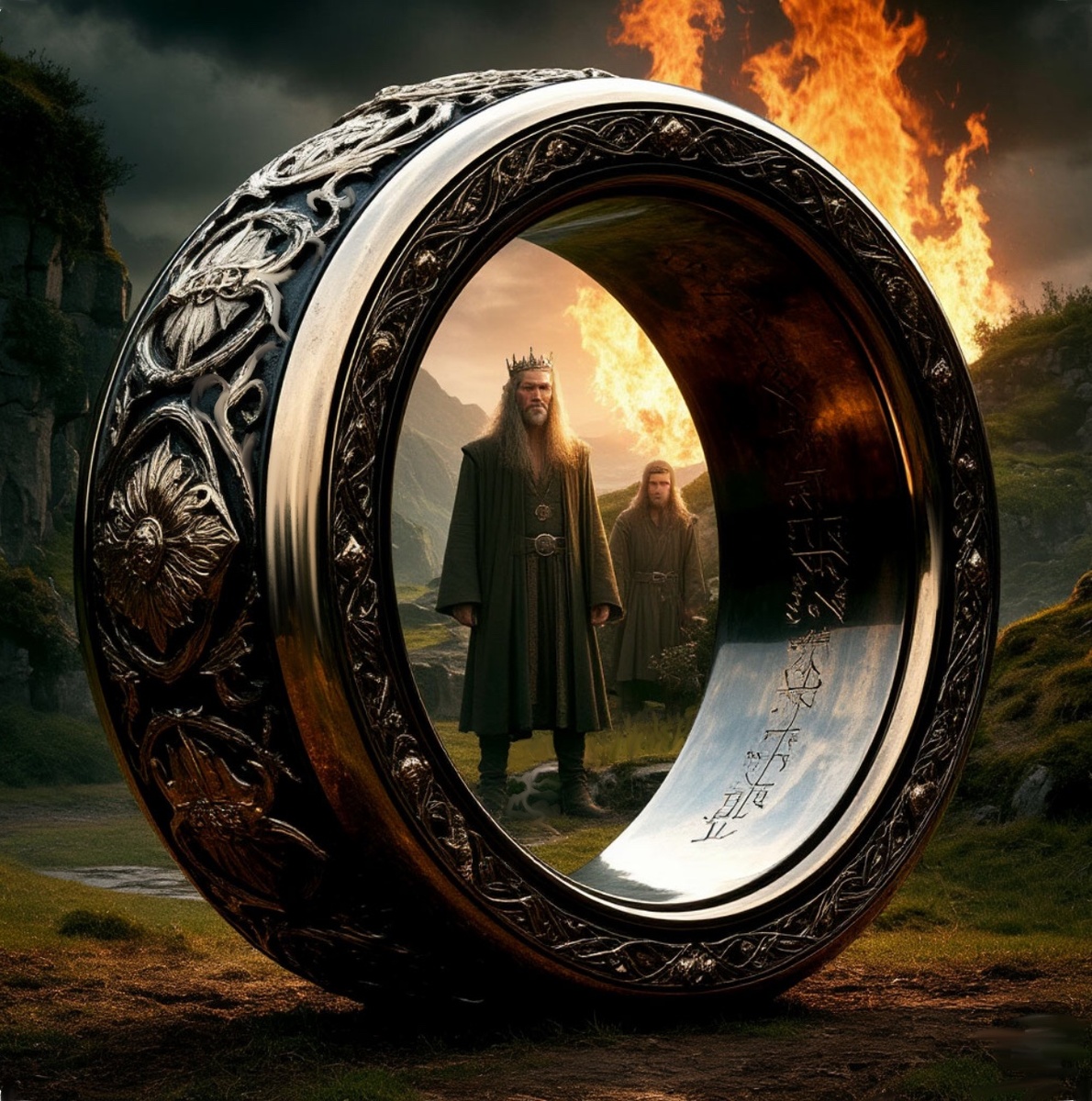 Книга «Властелин колец» Дж. Р. Р. Толкина / Война за душу Мира