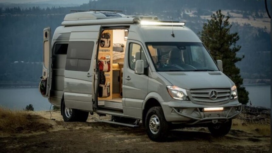 Примеркемпервена на базе фургона