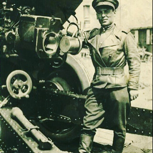 Капитан, Гаврилов Виктор Александрович. 12.05.1945 г. Чехословакия