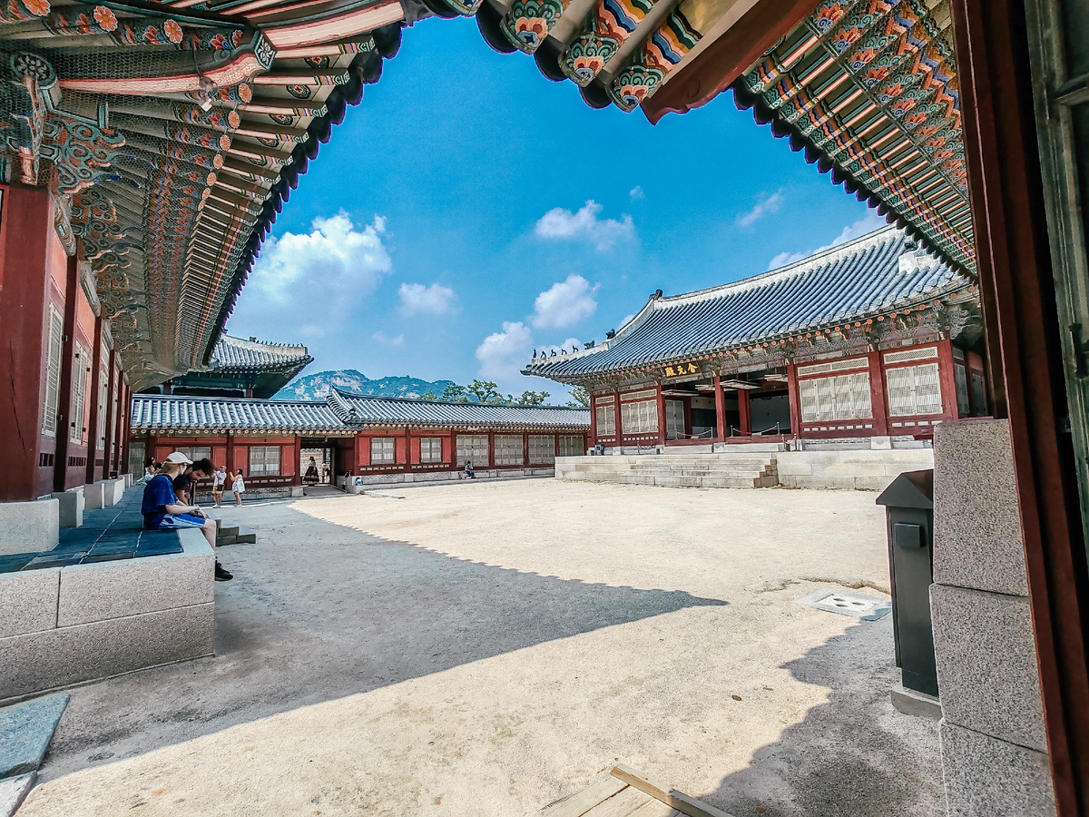 Дворец Кёнбоккун. Фото автора