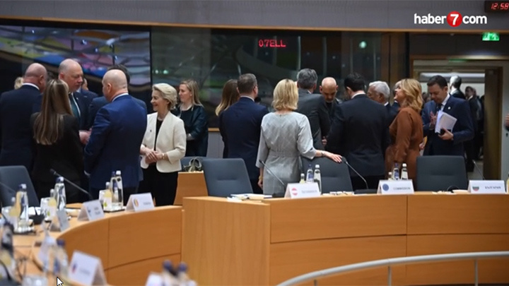    В Евросоюзе раскол. Смогут ли Урсула фон дер Ляйен и Ко убедить остальных участников саммита найти какой-нибудь способ финансирования Украины? Скриншот видео: Haber7com