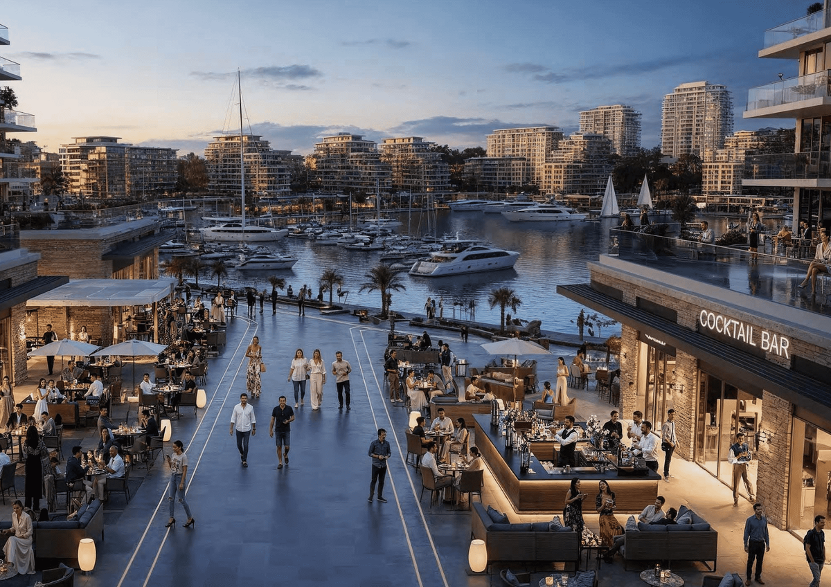 Gonio Yachts & Marina, Батуми — визуализация проекта.