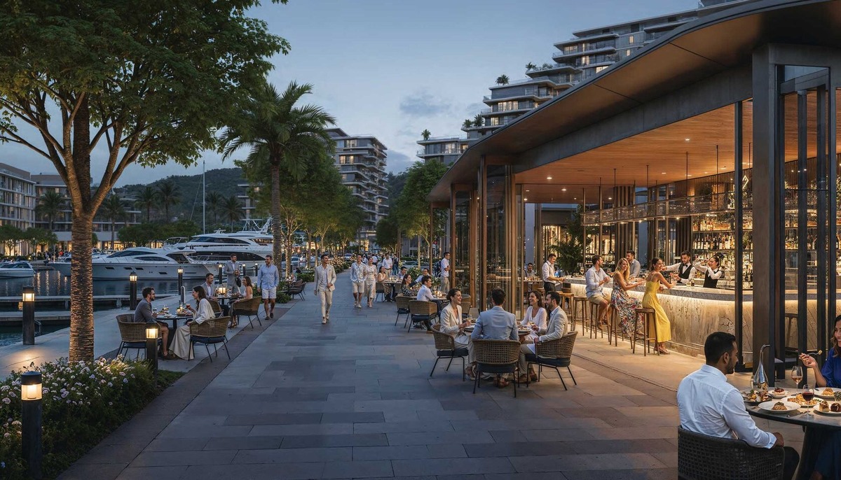 Gonio Yachts & Marina, Батуми — визуализация проекта.