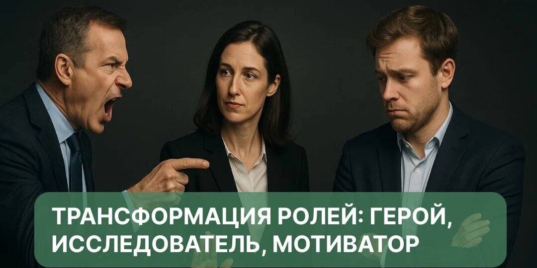 Трансформация ролей: герой, исследователь, мотиватор