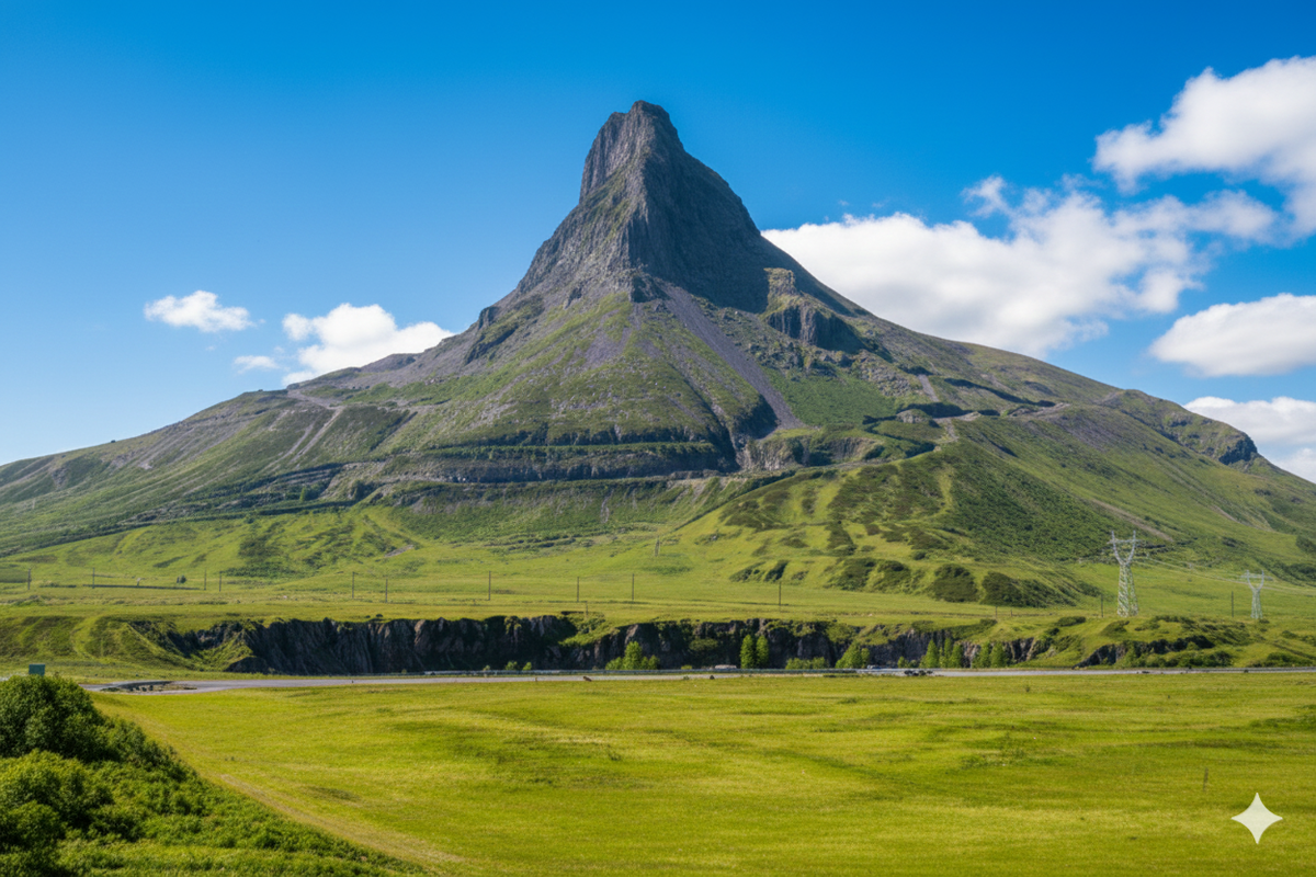 Так гора выглядела бы сегодня