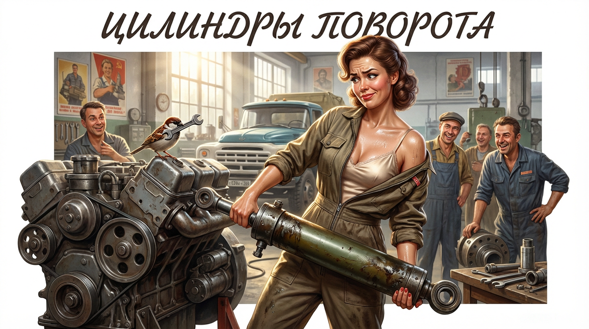    Цилиндры поворота и их применение в различных областях техники admin