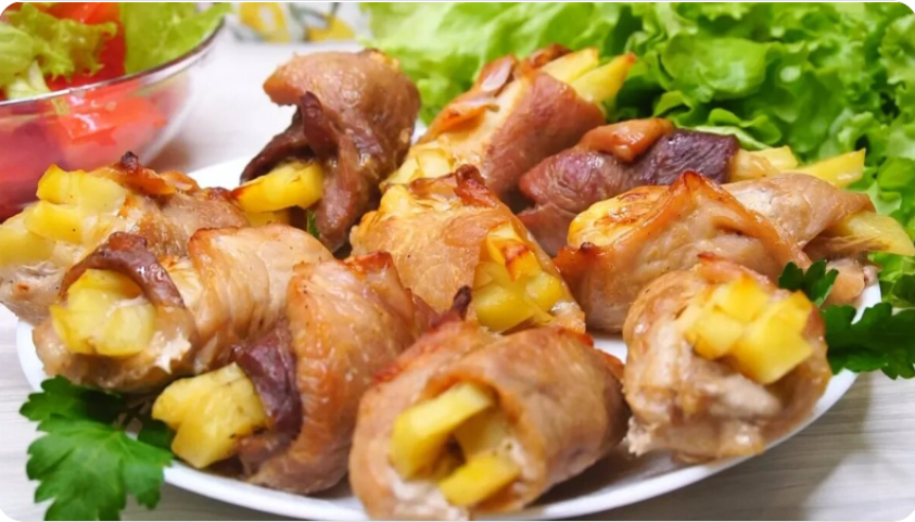 Горячее которое я готовлю на Новогодний стол больше 3 лет: сразу мясо и гарнир...