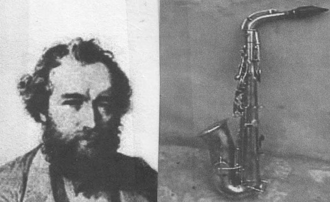 Фотография Адольф Сакса и его первого саксофона
