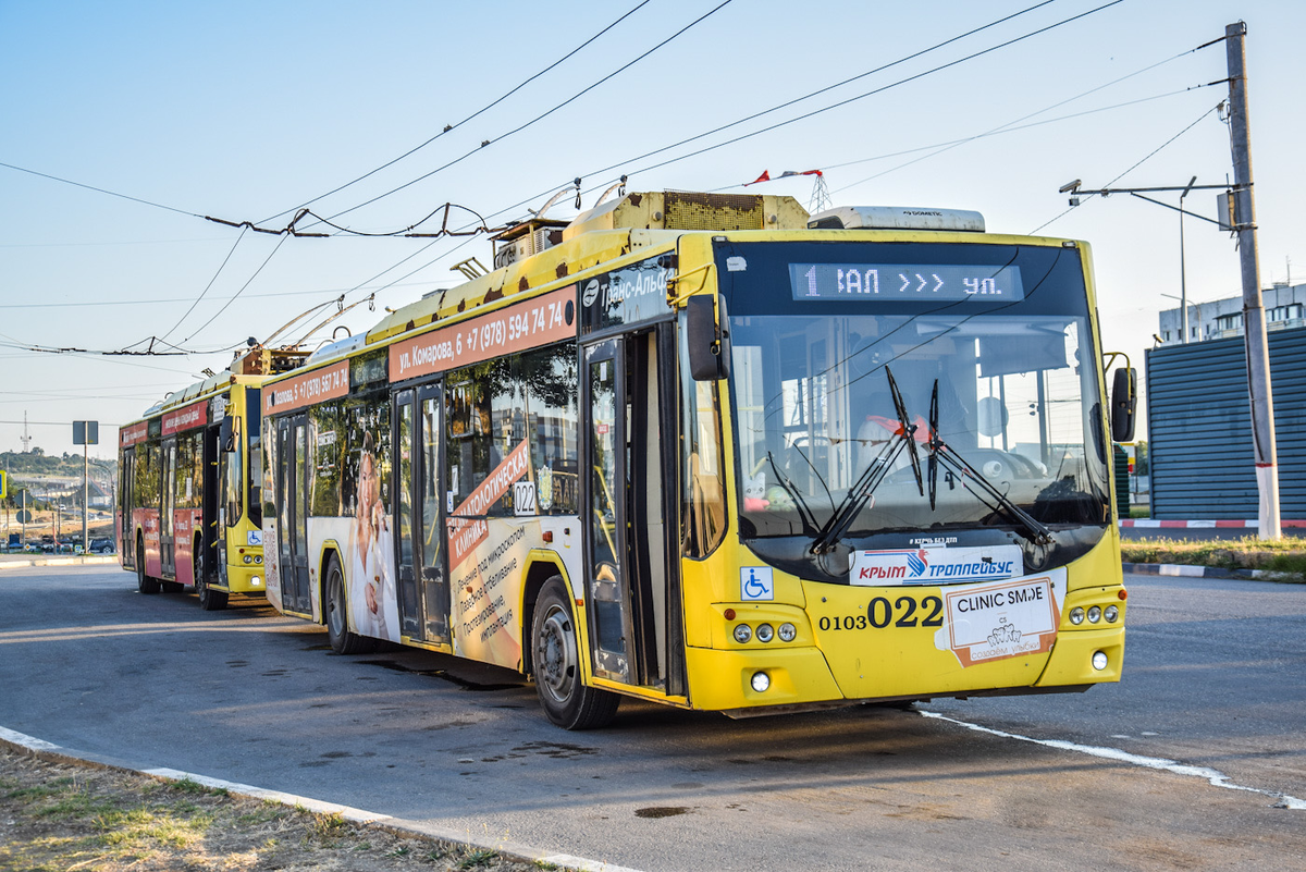 Троллейбусы Керчи, фото https://transphoto.org/photo/2146492, автор Antares