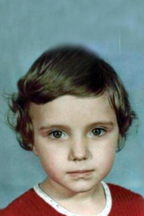 Ирина Тонева в детстве.