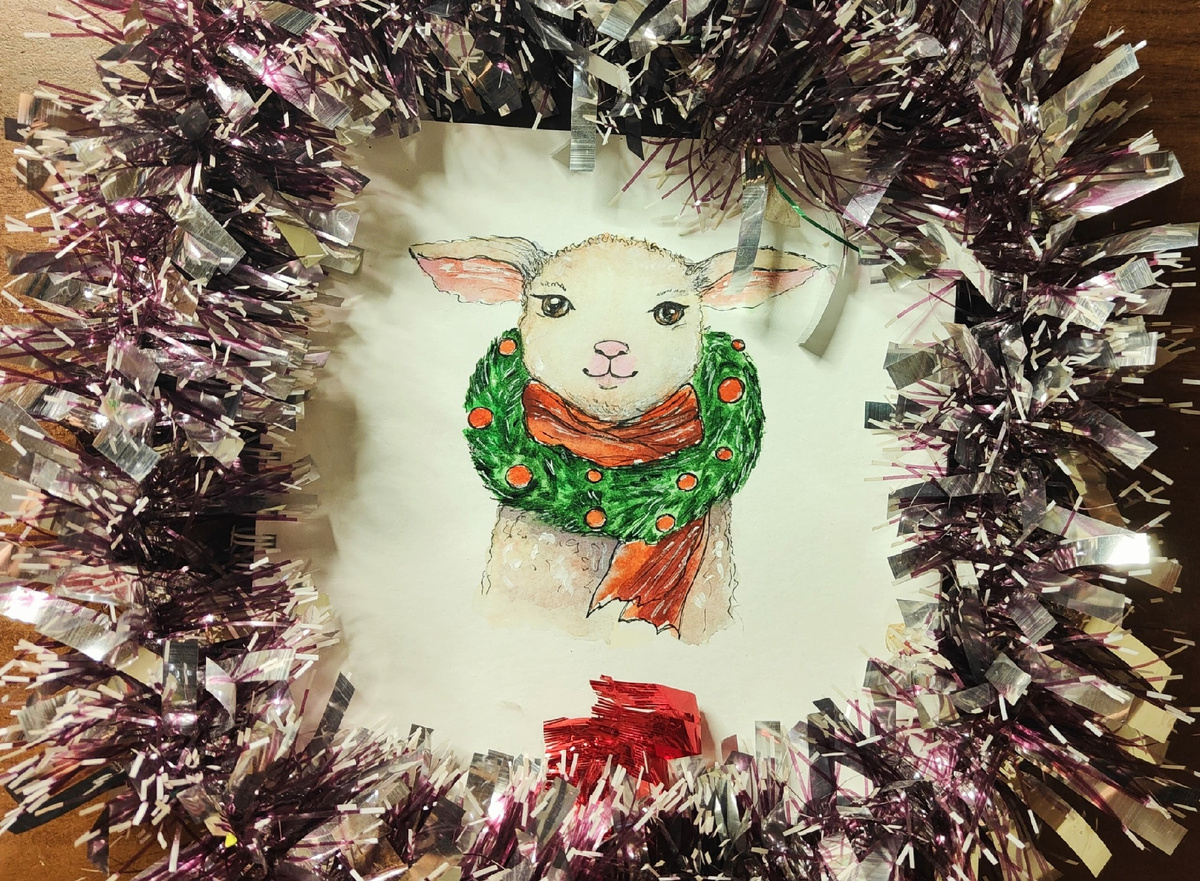 Рисунок и фото автора