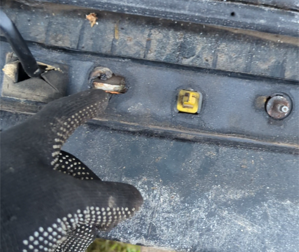 Вот так расплавилось  