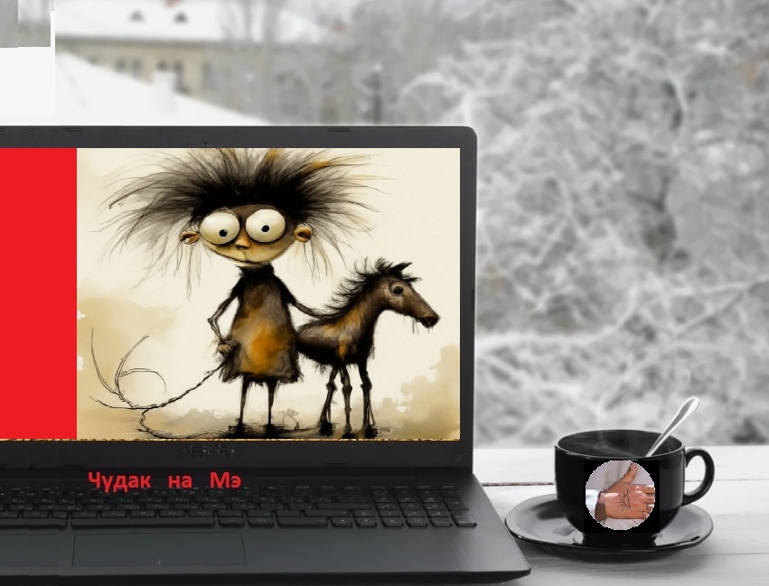 "Крым - наш, а коник не наш! У этого бедолаги даже причиндалы не выросли!" Фотомонтаж автора