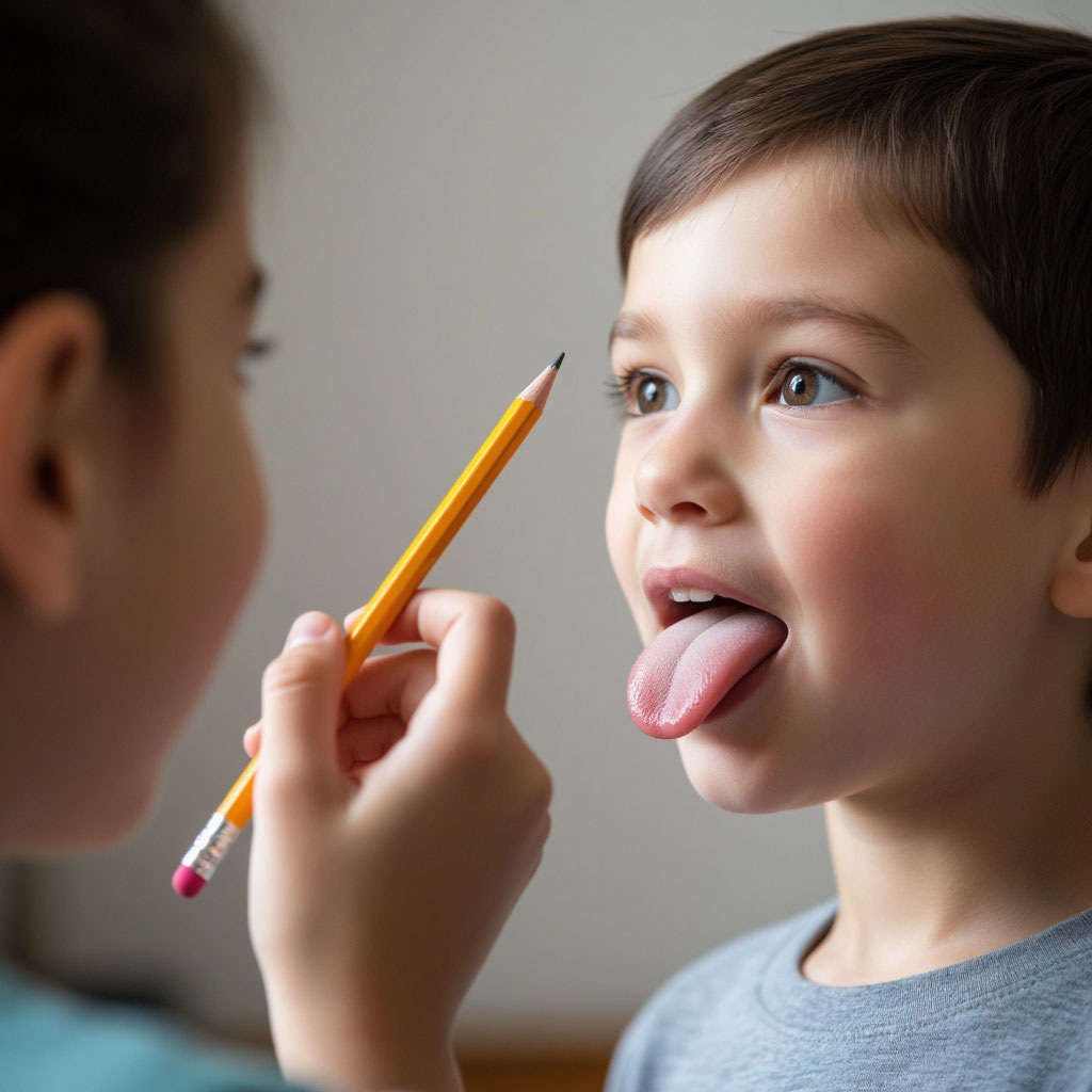 Иллюстрация пробы с карандашом сделана нейросетью. В жизни, конечно, нужно подальше отойти