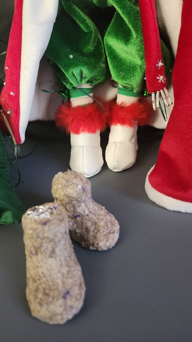 Эти колодки для пошива обуви для игрушки слепила из папье маше