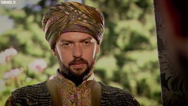 Ибрагим-паша наблюдает за прибывшими гостями