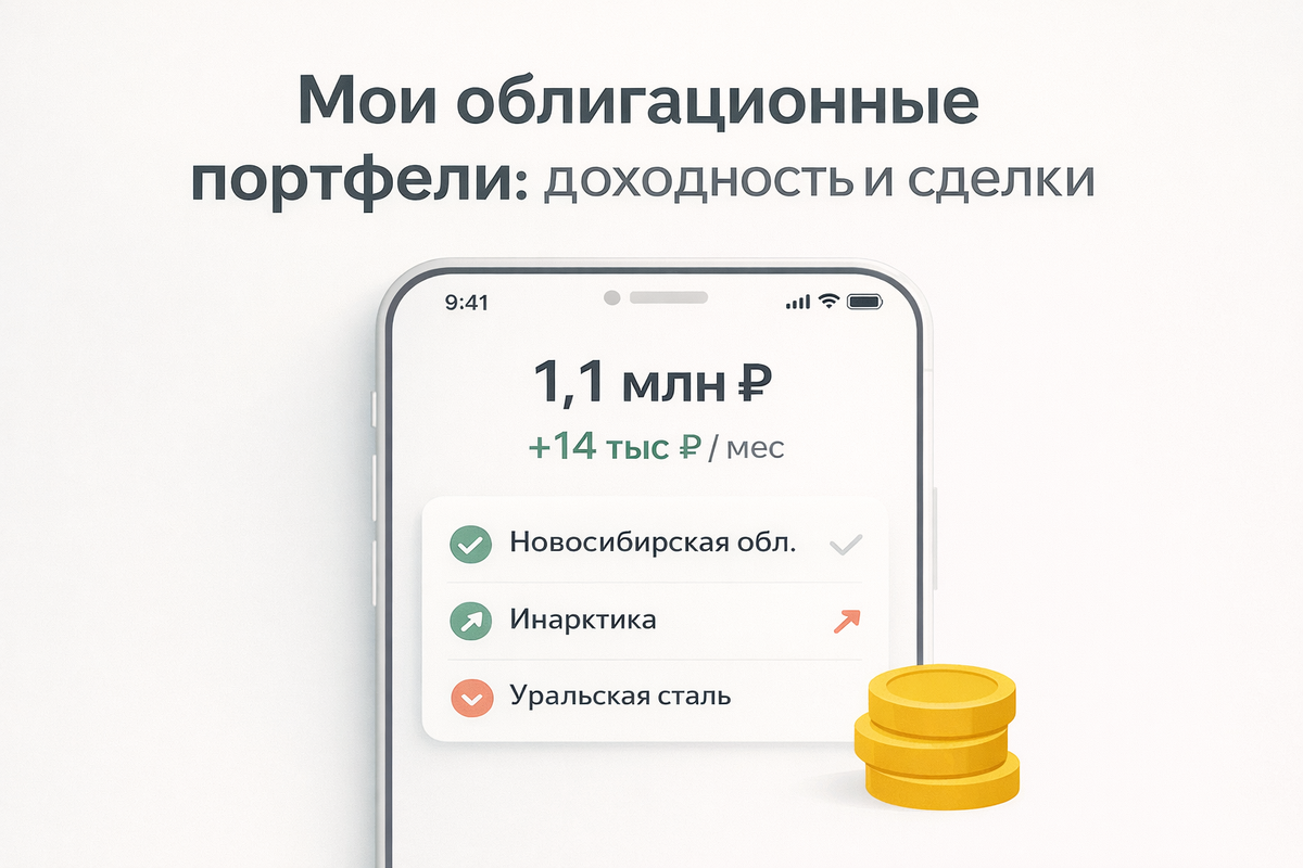Как устроены мои облигационные портфели
