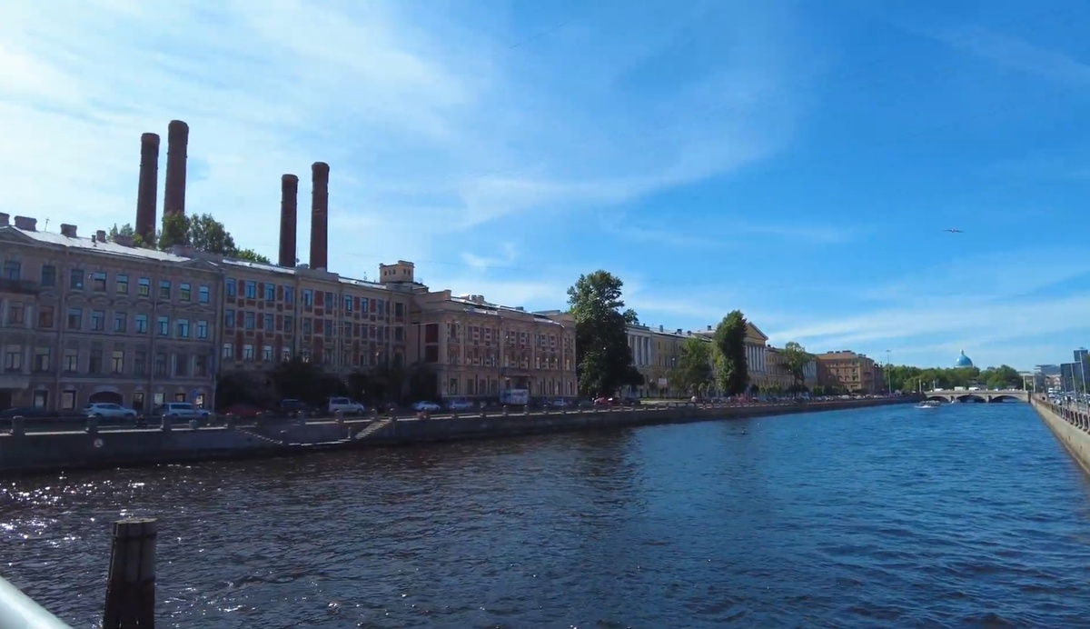 Фонтанка в Санкт-Петербурге