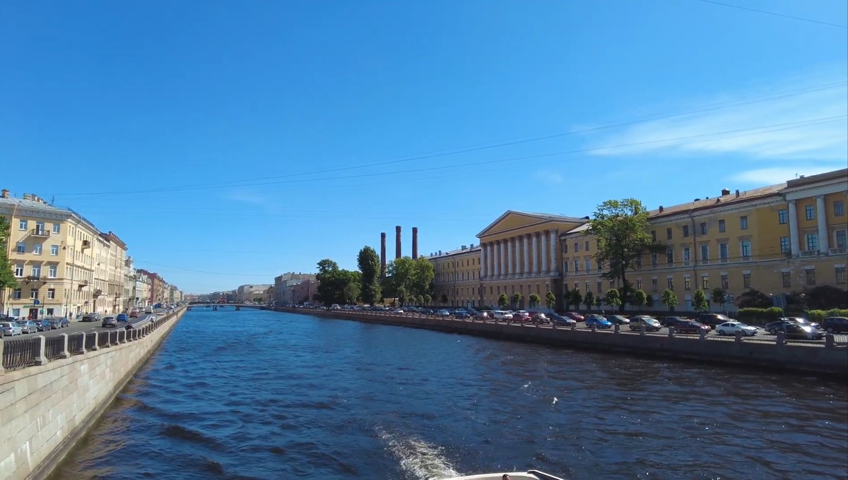 Фонтанка в Санкт-Петербурге