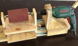 Мобильная заточная мини-станция: как привести весь инструмент в порядок одной дрелью