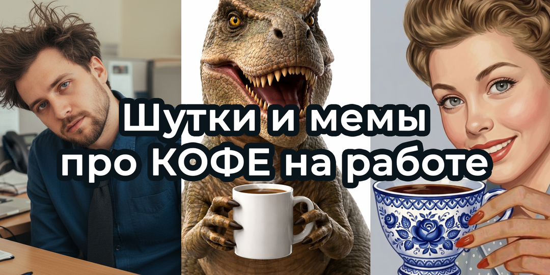 МЕМЫ про КОФЕ на работе. Подборка про УТРО и недостаток СНА