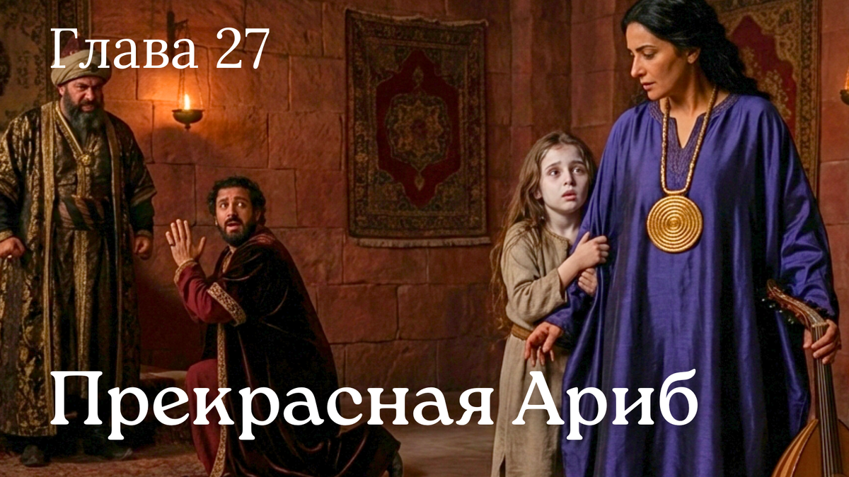 Прекрасня Ариб. Глава 27. Автор: Язар Бай. Рисунок гениророван ИИ