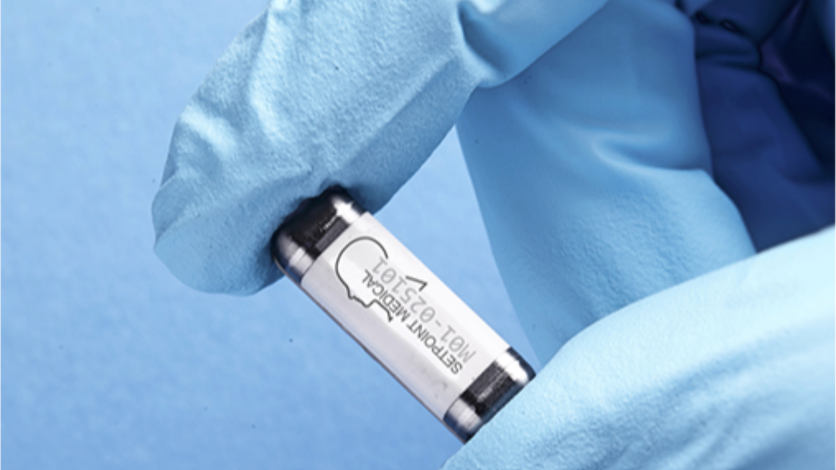 Имплантат SetPoint длиной в дюйм обеспечивает одну минуту ежедневной стимуляции блуждающего нерва, чтобы успокоить гиперактивные иммунные реакции у пациентов с ревматоидным артритом. Компания заявила, что будет использовать финансирование для коммерциализации устройства.