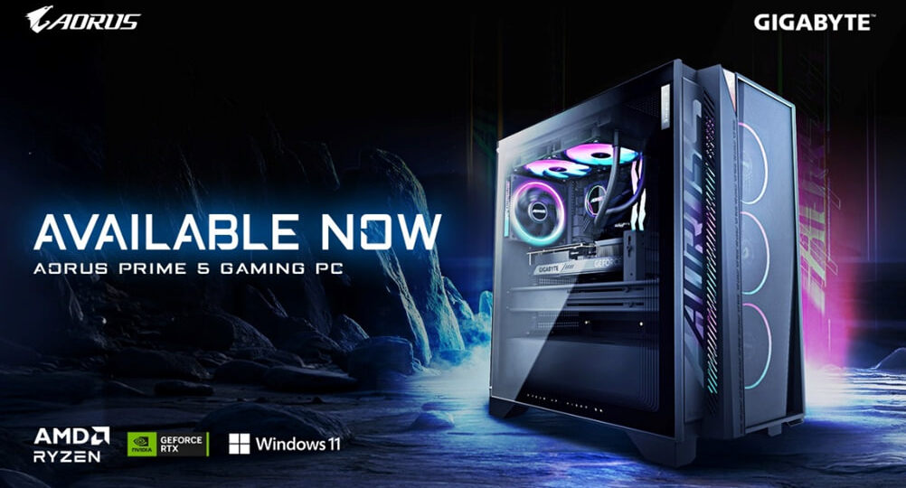 GIGABYTE запускает игровые ПК AORUS PRIME 5