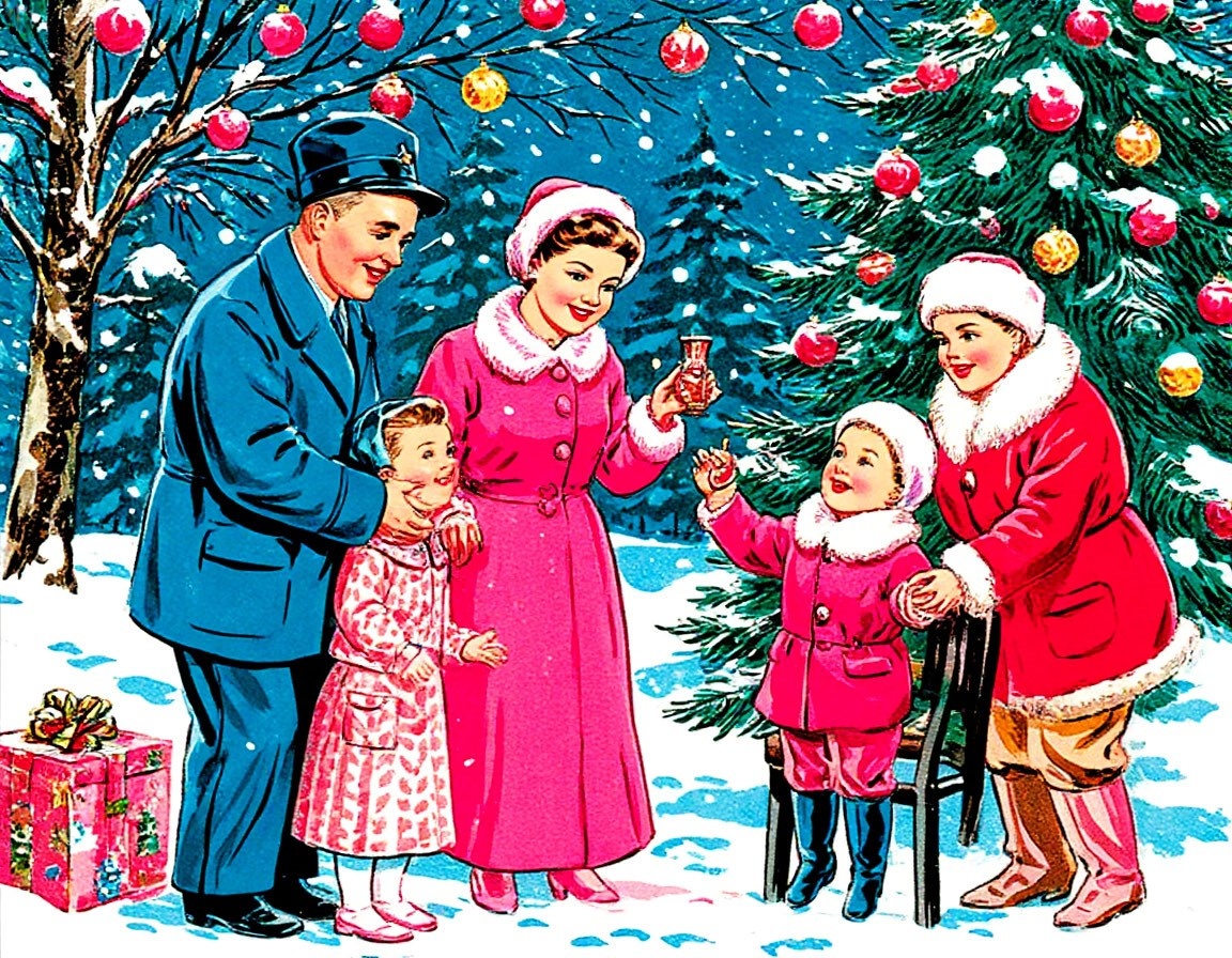 Новый год в СССР - сугубо детский праздник