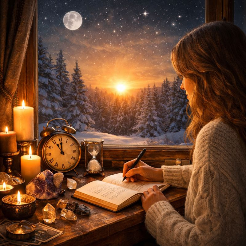 Зимнее солнцестояние (в ночь с 21 на 22 декабря 2025)