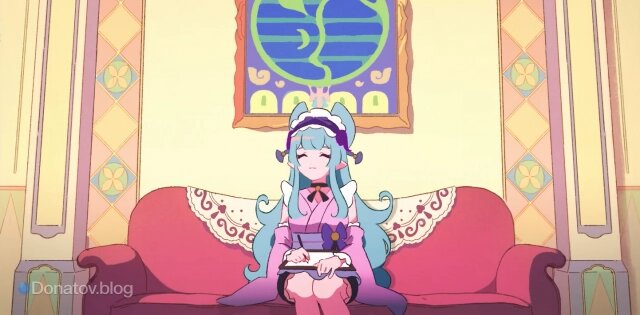    Скриншот из видеоистории персонажа «Сны на блюде»