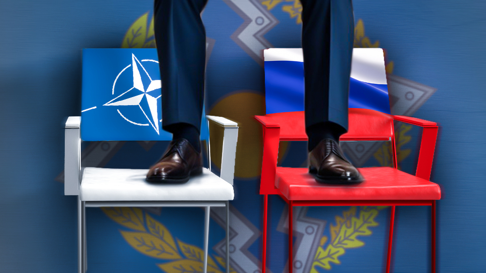 Западный стандарт, восточная логика: что на самом деле строит Казахстан. Коллаж: Арина Розанова / ForPost