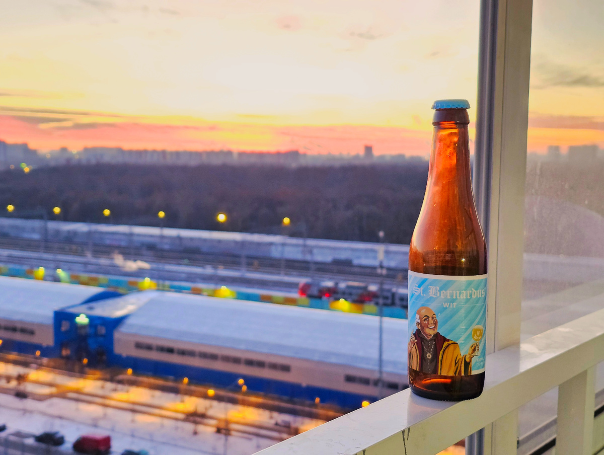 St. Bernandus Wit, фото автора