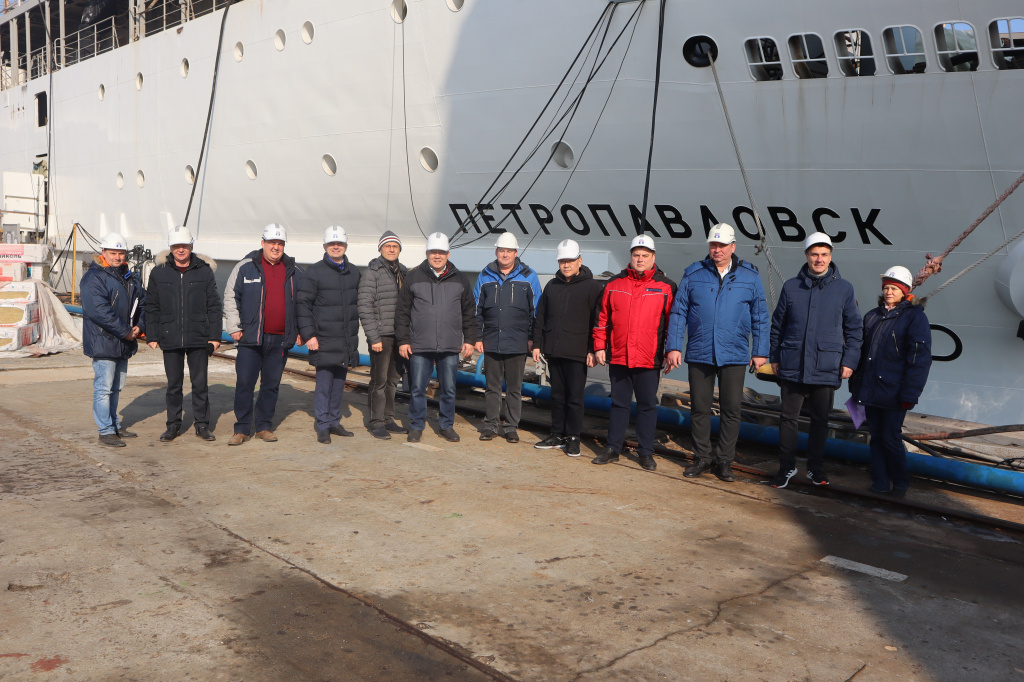 Начались швартовные испытания парома "Петропавловск" проекта CNF22 / Фото: "Росморречфлот"  📷
