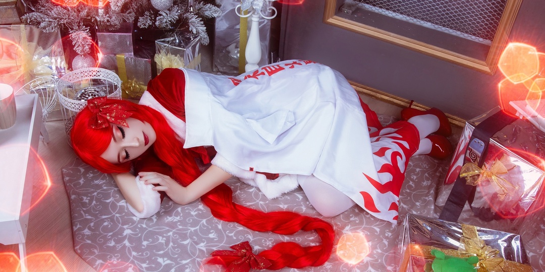 Кушина Узумаки вне боя: косплей с характером