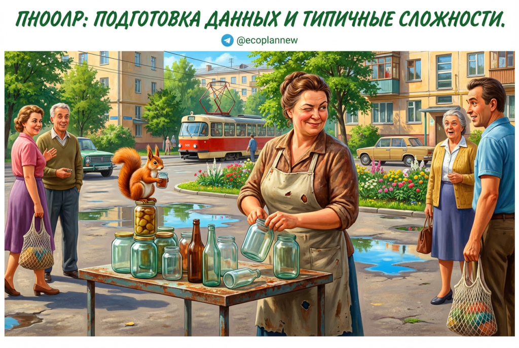    Сбор данных в рамках ПНООЛР и преодоление сложностей Ecoplan