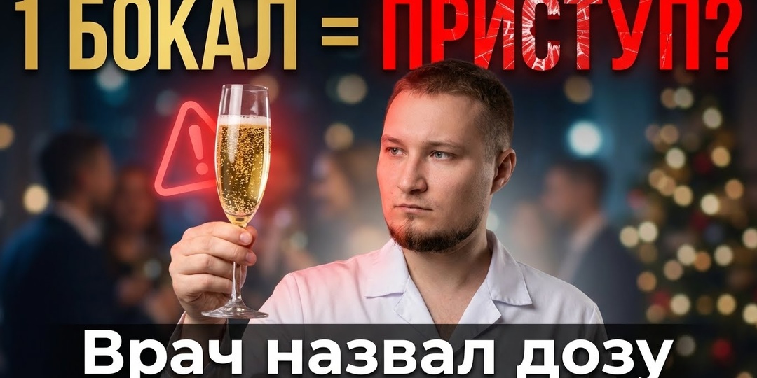 Жидкие калории: невидимый враг вашей печени в новогоднюю ночь