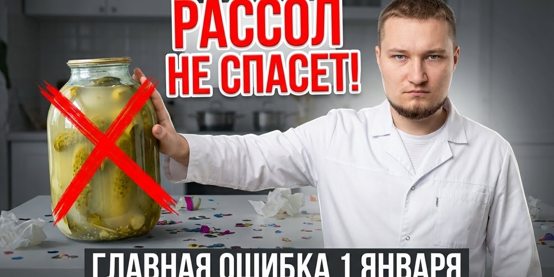 SOS-протокол: как убрать тяжесть и вернуть энергию 1 января без рассола
