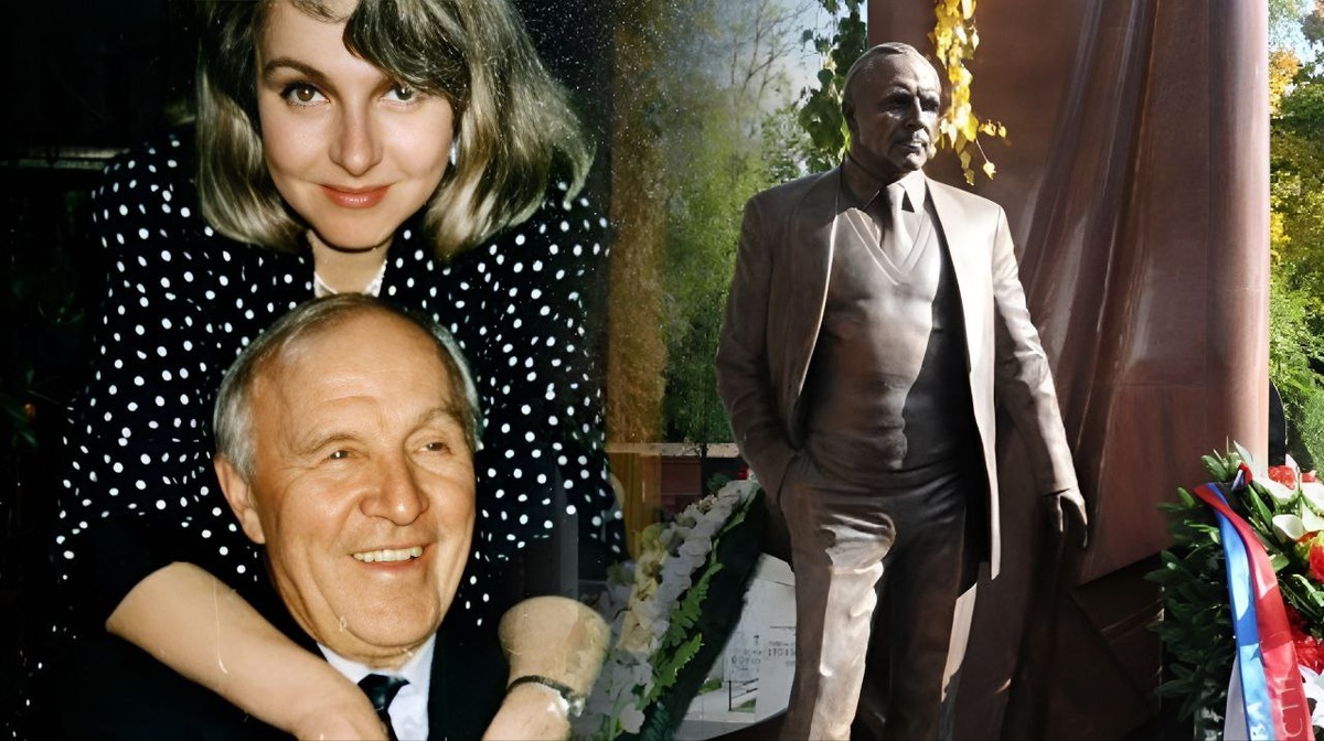 Памятник Михаила Ульянова, дочь актера