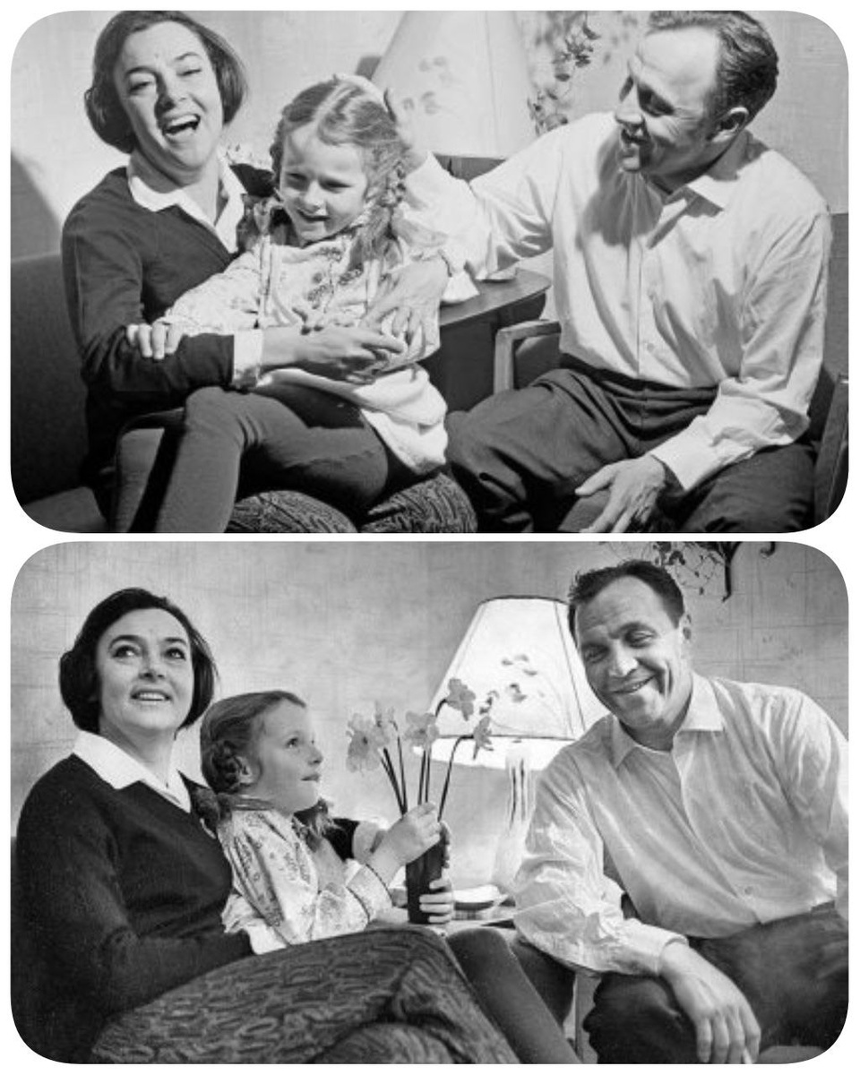 Алла Парфаньяк, дочь Елена, Михаил Ульянов